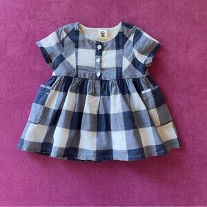 OshKosh Plaid Button Dress